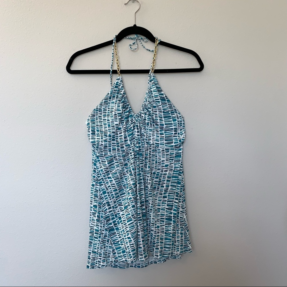 Express Chain Halter Top